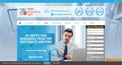 Desktop Screenshot of phdresearch.net